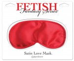 Love Mask-red Satin
