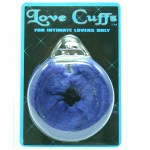 Plush Love Cuff Blue